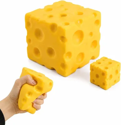 Productafbeelding van Cheese stressbal voor volwassenen