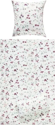 Produktbild von REDBEST Bettwäsche aubergine-mauve 1x 155x220 cm + 1x 80x80 cm
