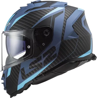 Produktbild von Integralhelm LS2 FF800 STORM II Racer Mattblau größe XS