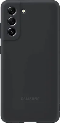 Produktbild von Silicone Cover EF-PG990 für Galaxy S21 FE, Black Handyhülle