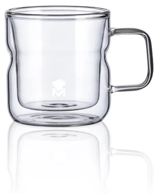 Doppelwandige Borosilikatgläser 140 ml, 2er-Set