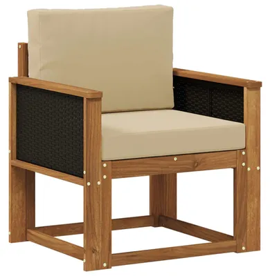 Produktbild von vidaXL Outdoor Mittelsofa Massivholz Akazie Natur