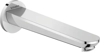 Produktbild von Duravit Wanneneinlauf Wave Ausladung 202mm, chrom