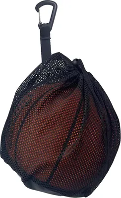 Produktbild von Ballsack Ballnetz Net Tasche Tragbare, 1 Stück Basketball Tasche,Rucksack Tragbare Ballnetz, Bag Basketball Netztasche, Basketball Net Tasche für Fußball, Tennis und Basketball.Schwarz.