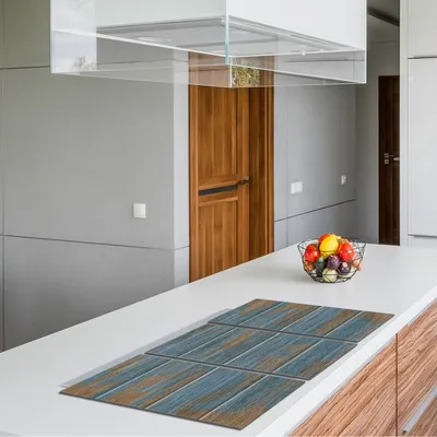 Imagen del producto de Placa de vidrio protectora para cocina, dimensiones 30x52 cm