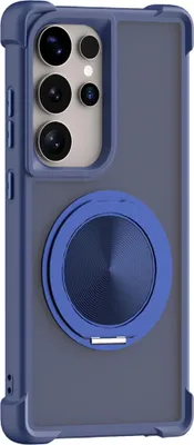 Obrázok produktu pre MagSafe puzdro na mobilný telefón pre Samsung Galaxy S26 Ultra s 360-stupňovým prstencovým držiakom, modré