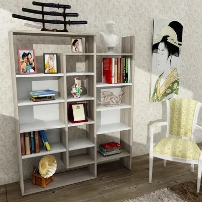 Produktbild von Bücherregal Weiß - Cordoba Belinda ""
