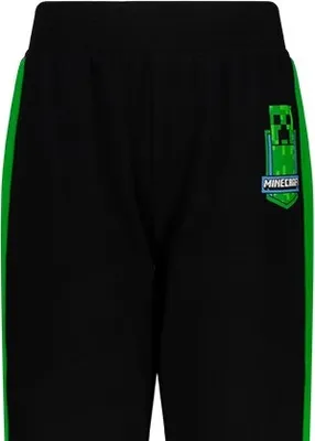 Zdjęcie produktu dla Spodnie sportowe Minecraft Black&Green w rozmiarze 116