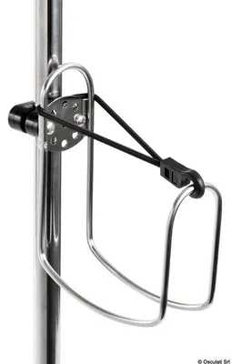 Image de Osculati Support en acier inoxydable pour bouées de sauvetage à anneaux