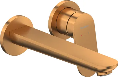 Produktbild von Duravit Wave inbouw wastafelkraan brons geborsteld