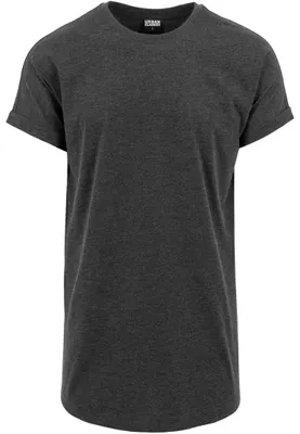 Obrázok produktu pre Urban Classics - SHAPED Long Turnup Tee charcoal - L