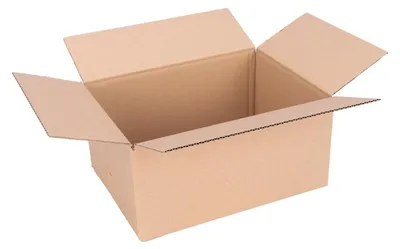 Produktbild von 25 Faltkartons 250 x 175 x 100 mm, 1 wellige Kartonverpackungen "KK 24"