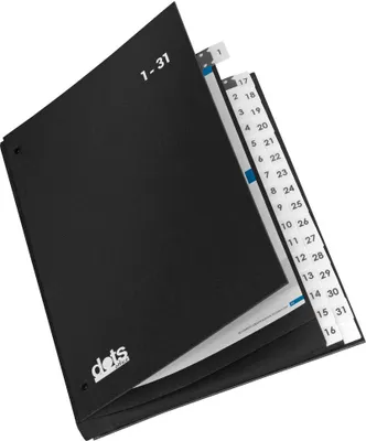 Produktbild von dots Pultordner 1-31 schwarz 44200-04