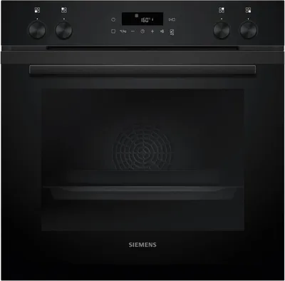 Produktbild von Siemens HE271ABB4 iQ300, Einbau-Herd, 60 x 60 cm, Deep black inox