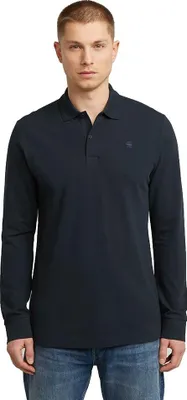 Produktbild von G-star Dunda Slim Fit Langarm-polo Blau XS Mann Blau XS