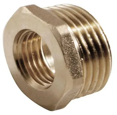 Immagine prodotto di Riduttore per filettatura maschio/femmina - Ottone, 5 x 2,5 cm