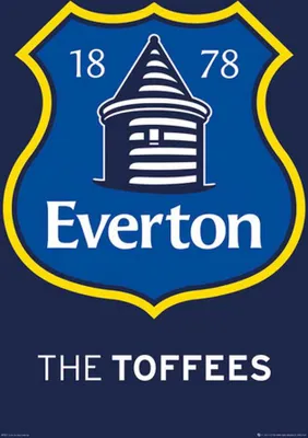 Immagine prodotto di Calcio - Poster - Everton Crest 2013