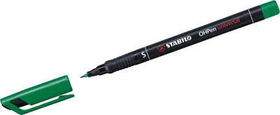 Produktbild von Folienstift - STABILO OHPen universal - permanent superfein - 10er Pack - grün