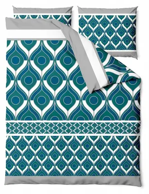 Produktbild von ZARATEX Baumwolle Satin Bettwäsche Set 220x200 cm
