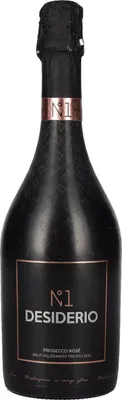 Produktbild von Desiderio N°1 Prosecco Rosé Brut Millesimato Treviso DOC 2021 11,5% Vol. 0,75l