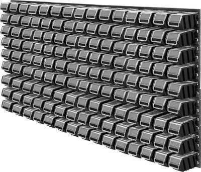 Immagine prodotto di Parete attrezzi KADAX 156 x 78 cm, 135 pezzi, officina, garage