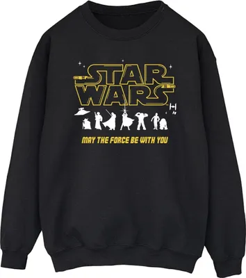 Produktbild von Star Wars - "Force" Sweatshirt für Herren BI46107 (XXL) (Schwarz)
