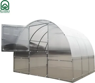 Image de Serre KLASIKA EASY 3x2m (6m2) avec polycarbonate 4mm (cadre en tube carré)
