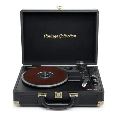 Produktbild von Muse MT-103 GD, Schwarz, 33,45,78 RPM, 100 - 240 V, 50/60 Hz, 113 mm, 350 mm