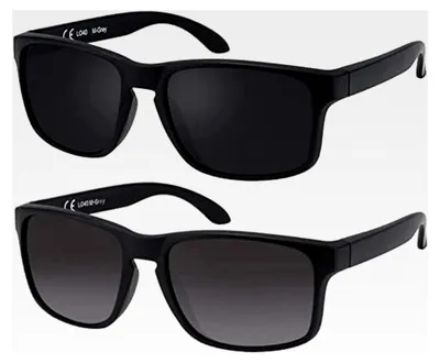 Produktbild von Sport-Sonnenbrille für Herren UV400 CAT3 Leicht - Inkl. Brillenbeutel und Brillenputztuch
