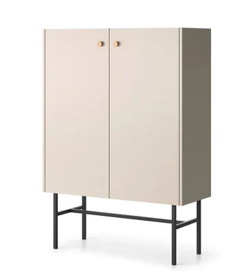 Produktbild von AX LIVING Kommode modern Dinley – 93 cm breit in Beige