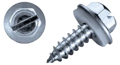 Produktbild von Blechschrauben Edelstahl 4,2 x 16 mm mit EPDM-Dichtscheibe