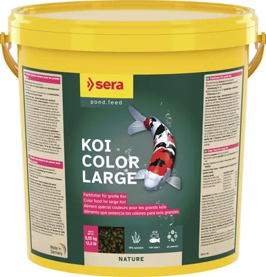 Produktbild von Sera Koifutter Color Large für größere Koi 21 L