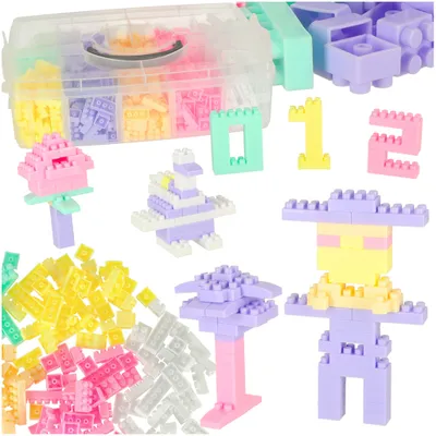 Obrázok produktu pre 3D vzdelávacie tehličky BOX 580el. pastel