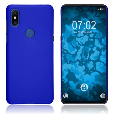 Produktbild von PhoneNatic Case kompatibel mit Xiaomi Mi Mix 3 - Hülle grün gummiert Hard-case Cover