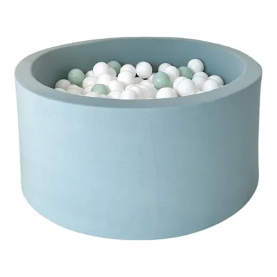 Image de MONIO for kids Piscine à balles 90 cm menthe + 200 balles