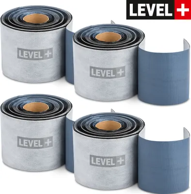 Produktbild von Dichtband 80m Butylband Selbstklebendes Dichtband Abdichten Wasserdicht Elastisch Level+ G04