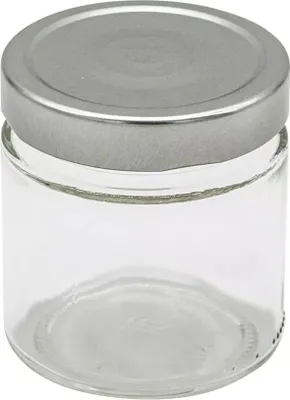 Produktbild von Elena Vorratsglas 6-tlg., silbernen Deckel, Inhalt: 0,212 Liter, TO: 70