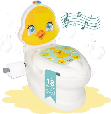 Produktbild von Töpfchen mit Spülgeräusch Küken, Kindertoilette
