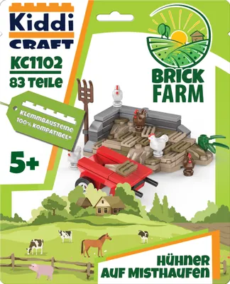 Produktbild von Kiddicraft KC1102 Misthaufen mit Hühnern