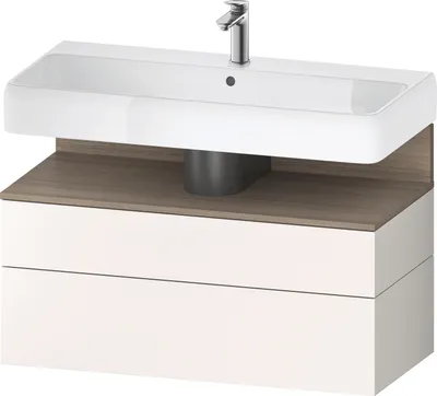 Produktbild von DURAVIT QA4395035840010 QTG WTU WH Ek. 990x470x590 Wß Smt H