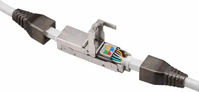Image de DANICOM STP CAT 6a – Connexion par câble sans outil