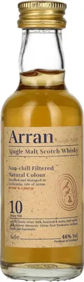 Produktbild von Arran 10 Years Old Single Malt Scotch Whisky 46% Vol. 0,05l