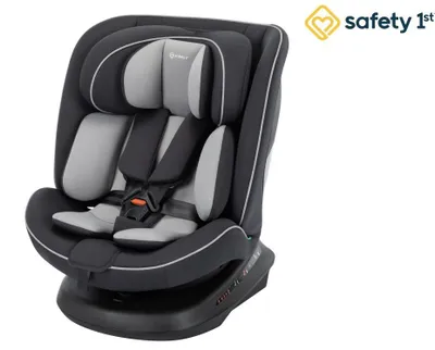 Produktbild von Safety 1st Cosmo 360 i-Safe, Autositz 360 Grad drehbar, 0–12 Jahre (40–150 cm), Auto Kindersitz, Baby Autositz, FlexiSpin-Drehung, 5 Liegepositionen, 11 Kopfstützenstufen, superleicht 5,6kg, Black
