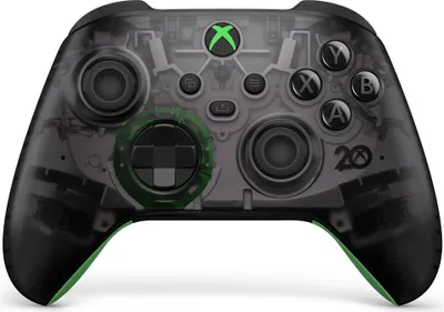 Produktbild von Microsoft Xbox Wireless Controller – 20th Anniversary Special Edition, Gamepad, Xbox One, Xbox One S, Xbox One X, Schaltfläche Zurück, D-Pad, Menü-Taste, Modus-Taste, Schaltfläche Optionen, Schaltfläche..., Analog / Digital, Kabellos, Bluetooth/USB