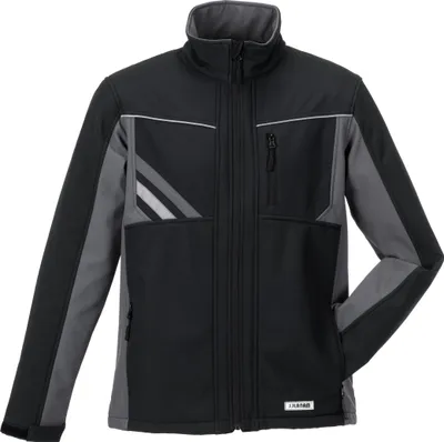 Produktbild von Größe 4XL Uni Planam Highline Winter Softshelljacke schwarz schiefer zink Modell 2721