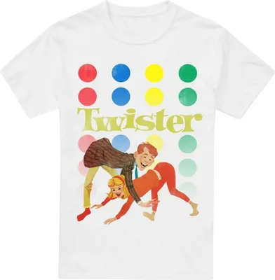 Image de Twister - T-shirt pour homme TV5208 (M) (Blanc)