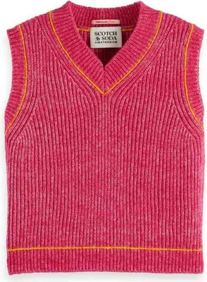 Zdjęcie produktu dla Scotch & Soda 178015 Sweter różowy 10 lat dziewczynki różowy 10 lat