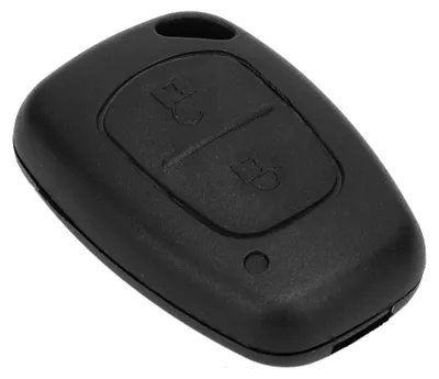 Image de Boîtier de rechange pour télécommande à 2 boutons, compatible avec le Renault Trafic