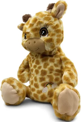 Produktbild von Kuscheltier Giraffe 44 cm mit Rucksack – Weiches Plüschtier, Stofftier