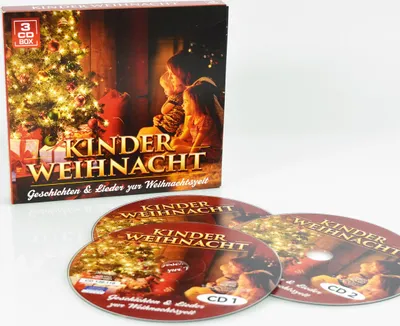 Produktbild von 3er CD-Box »Kinder-Weihnacht«